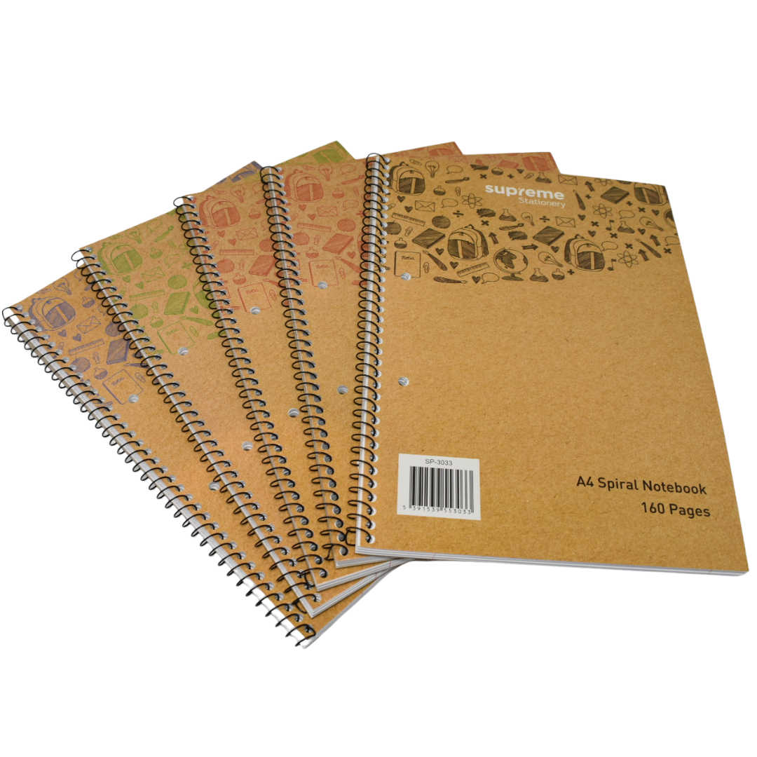 SPIRAL A4 160PG NOTEBOOK (SP-3033)